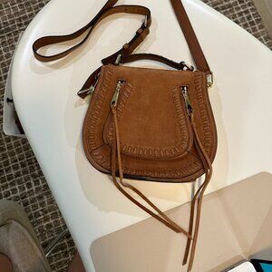 Rebecca Minkoff | Suede Vanity Saddle Bag